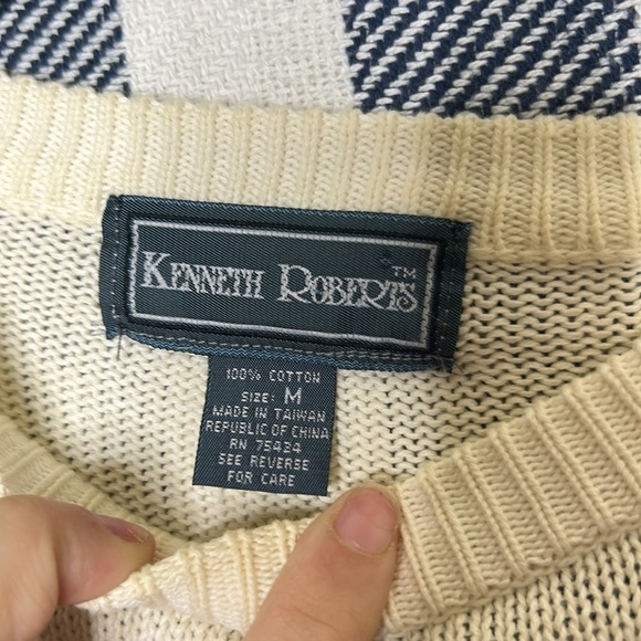 Vintage Kenneth Robert’s Golf Knit Sweater - Picture 2 of 3